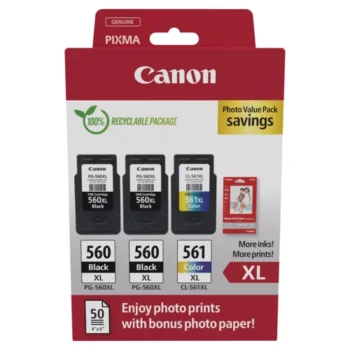 Canon PG-560XL/CL-561XL Photo Value Pack 2xBlack & Colour 3712C012