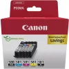 Canon PGI580/CLI581 Multi Inkjet Cartridges PGBK/C/M/Y/BK 2078C007