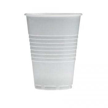Cold Drink Plastic Cups 7oz White 510001 - Pack 2000