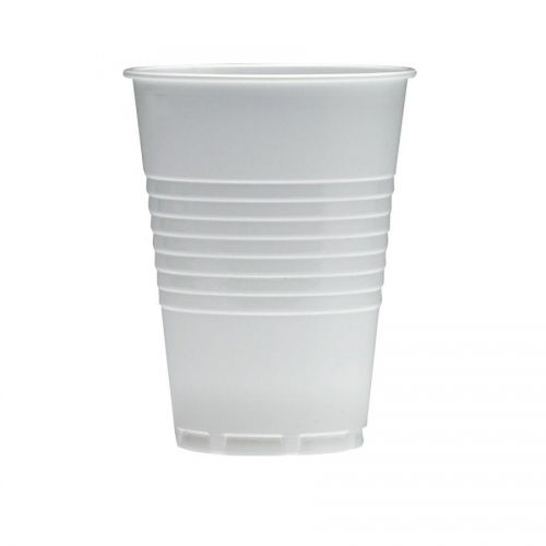Cold Drink Plastic Cups 7oz White 510001 - Pack 2000
