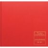 Collins Cathedral Analysis Book Casebound 297x315mm 9 Cash Column 96 Pages Red 150/9.1 - 810792