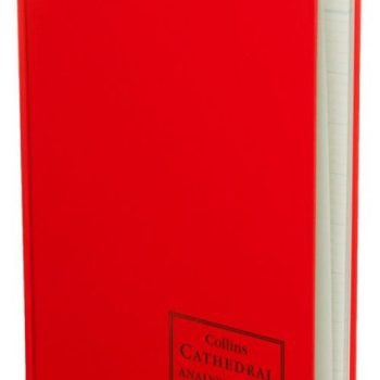 Collins Cathedral Analysis Book Casebound A4 16 Cash Column 96 Pages Red 69/16.1 - 811251