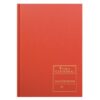 Collins Cathedral Analysis Book Casebound A4 5 Cash Column 96 Pages Red 69/5.1 - 811058