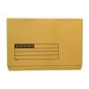 Document Wallets Full Flap Foolscap Yellow 270gsm 45419DENT - Pack 50
