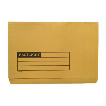 Document Wallets Full Flap Foolscap Yellow 270gsm 45419DENT - Pack 50