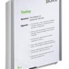 Durable Aluminium Doorplate Info Sign A4 Portrait 480623