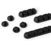 Durable CAVOLINE Clip Graphite 504137 - Pack 7