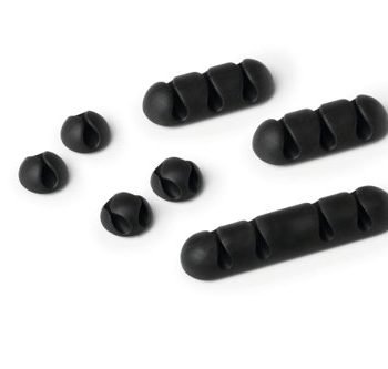 Durable CAVOLINE Clip Graphite 504137 - Pack 7