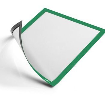 Durable Duraframe Magnetic Frame A4 Green 486905 - Pack 5