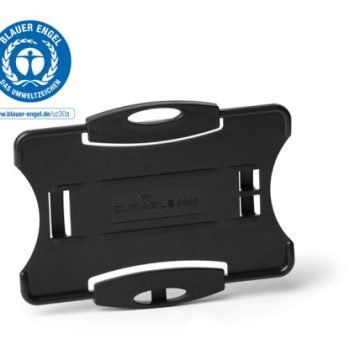 Durable ECO Black ID 1 Card Holder 898801 - Pack 10