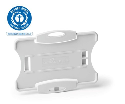 Durable ECO Grey ID 1 Card Holder 898810 - Pack 10