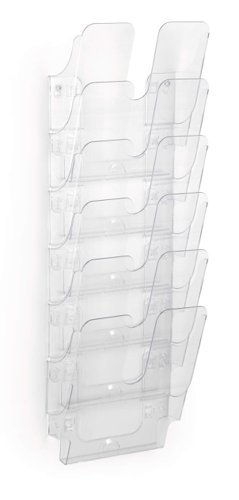 Durable FLEXIPLUS 6 Clear A4 Portrait Literature Holders 1700008401 - Set