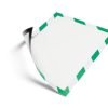 Durable Infoframe DURAFRAME Magnetic SECURITY A4 Green/White 4945131 - Pack 5