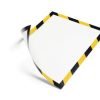 Durable Infoframe DURAFRAME Magnetic SECURITY A4 Yellow/Black 4945130 - Pack 5