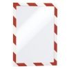 Durable Infoframe DURAFRAME SECURITY A4 Red/White Magnetic 4944132 - Pack 2