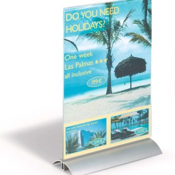 Durable Table Display PRESENTER A4 Portrait 858919