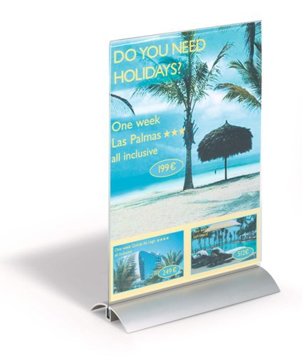Durable Table Display PRESENTER A4 Portrait 858919