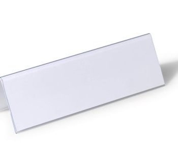 Durable Table Place Name Holders 61x210mm 805219 - Pack 25