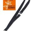 Durable Textile Bamboo Lanyard 20mm Black 824001 - Pack 10