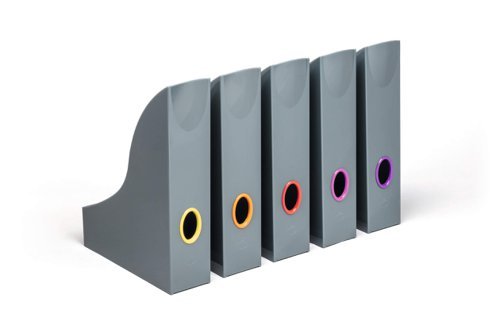 Durable VARICOLOR Magazine Rack Files Set 770657 - Pack 5
