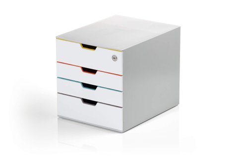 Durable VARICOLOR MIX 4 SAFE Lockable Drawer Box Unit 762627