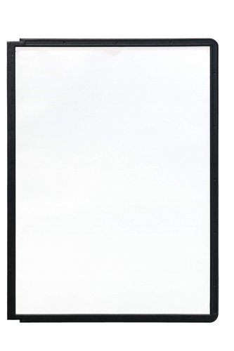 Durable Vario & Sherpa A4 Black Display Panels 560601 - Pack 5