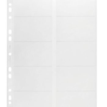 Durable VISIFIX Refill Set for A4 Business Card Album 238919 - Pack 10