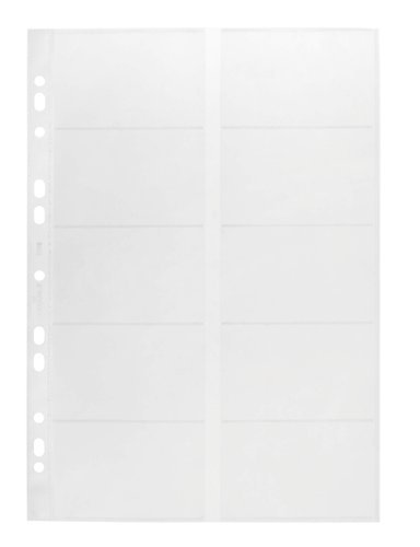 Durable VISIFIX Refill Set for A4 Business Card Album 238919 - Pack 10