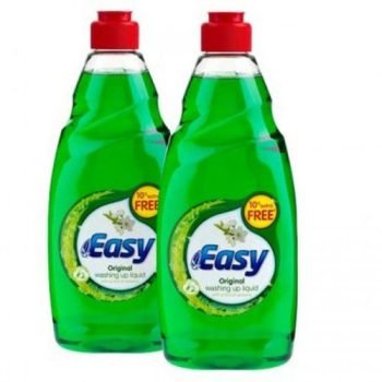 Easy Washing Up Liquids 500ml 1015055 - Pack 2