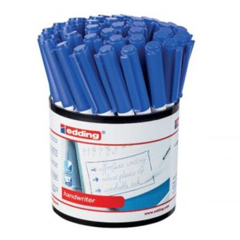 edding Handwriter Pens Blue 1408003 - Pack 42