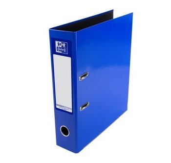 Elba Lever Arch File A4 Laminated Blue 400107430