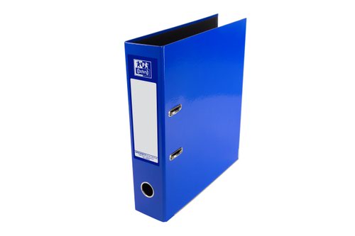 Elba Lever Arch File A4 Laminated Blue 400107430