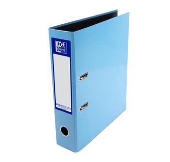 Elba Lever Arch File A4 Laminated Metallic Blue 400132438