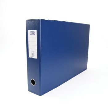 Elba Lever Arch Files Plastic A3 Landscape Blue 100082425 - Pack 2