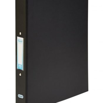 Elba Plastic Ring Binders A4 2 O-Ring Black 400001512 - Pack 10