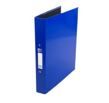 Elba Ring Binder A4 Laminated Blue 2 O-Ring 400107358