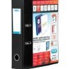Elba Vision Lever Arch File A4 70mm Black 100080896