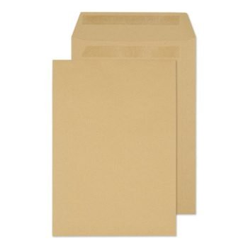 Envelopes 254x178mm Manilla Pocket Self Seal 120gsm Ref13886 - Pack 250
