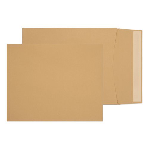 Envelopes 305x250 Manilla Pocket Plain Peel&Seal 25mm Gusset Ref:4040 - Pack 125