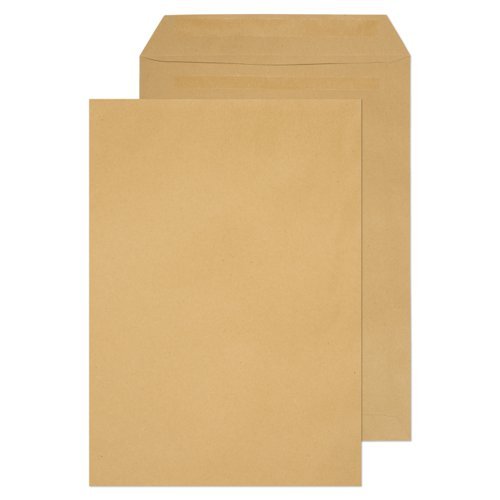 Envelopes C4 Manilla Pocket Plain Self Seal 80gsm 324x229mm Ref: 1385 - Pack 250