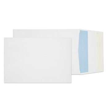 Envelopes C5 White Pocket Plain Peel&Seal 25mm Gusset Ref:6000 - Pack 125