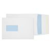 Envelopes C5 White Pocket Window Peel&Seal 25mm Gusset Ref:6001 - Pack 125