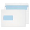 Envelopes C5 White Wallet Window Self Seal 90gsm 162x229mm Ref:1708 Pack 500