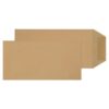 Envelopes DL Manilla Pocket Gummed 80gsm 220x110mm Ref:23780 - Pack 500