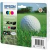 Epson Inkjet Cartridges 34XL Black 34 Colours Multipack C13T34794010 Golf Ball