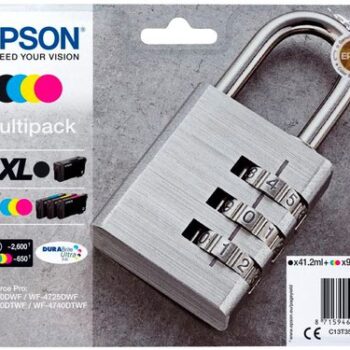 Epson Inkjet Cartridges 35XL Black 35 Colours Multipack C13T35994010 Padlock
