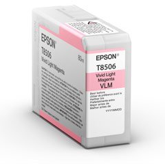 Epson T8506 Light Magenta Inkjet Cartridge 80ml C13T85060N