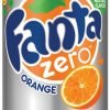 Fanta Zero Drink Cans 330ml - Pack 24