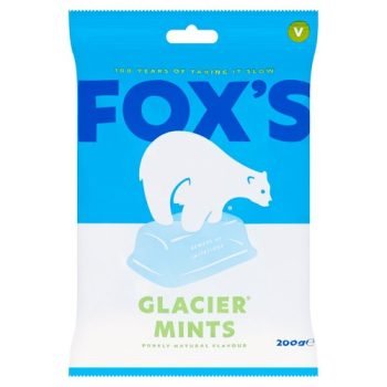 Foxs Glacier Mints Sweets 195g 0401004 - Pack 12