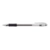 Gel Stick Pens Rubber Grip Rollerball Black K2-01 - Pack 10